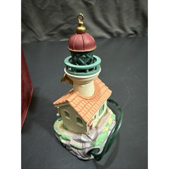 Vintage Lighthouse Greetings 1998 Hallmark Keepsake Christmas Ornament In Box - Picture 7 of 16